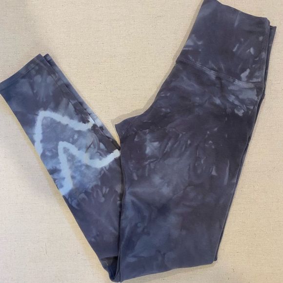 NWT ANTHROPOLOGIE SUNSET TIE-DYE LEGGINGS